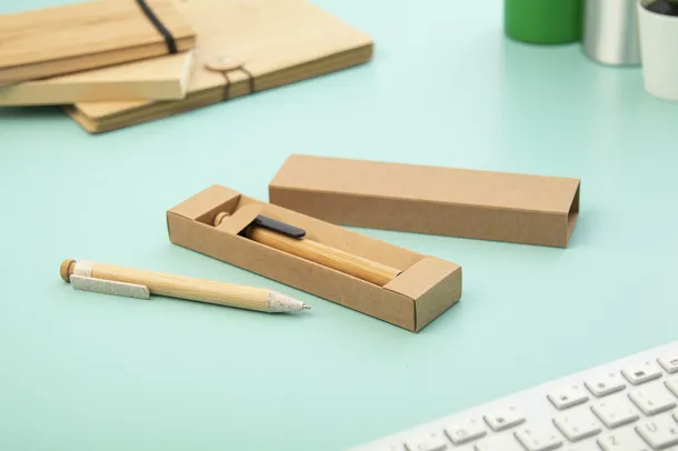 Krara kutija za kemijsku olovku Prirodna