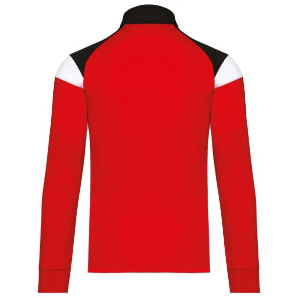  KIDS ZIPPED TRACKSUIT JACKET - Proact Sporty Red Black