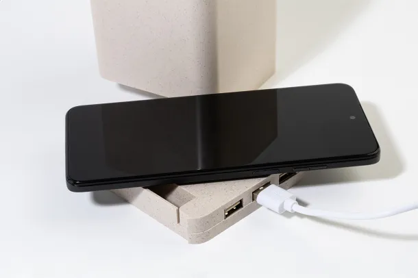 Ampdesk multifunkcionalni držač kemijskih olovaka Bež