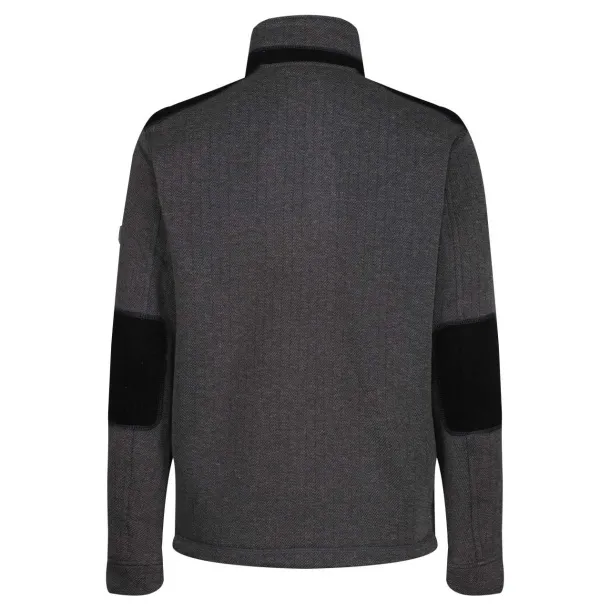 HOLBECK flis majica s kratkim patentom, 260 g/m2 - Regatta Crna