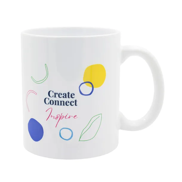 ARDEA ceramic sublimation mug 330 ml White