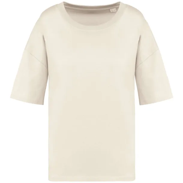  Ženska oversize eko majica kratkih rukava, 180 g/m2 - Native Spirit Ivory
