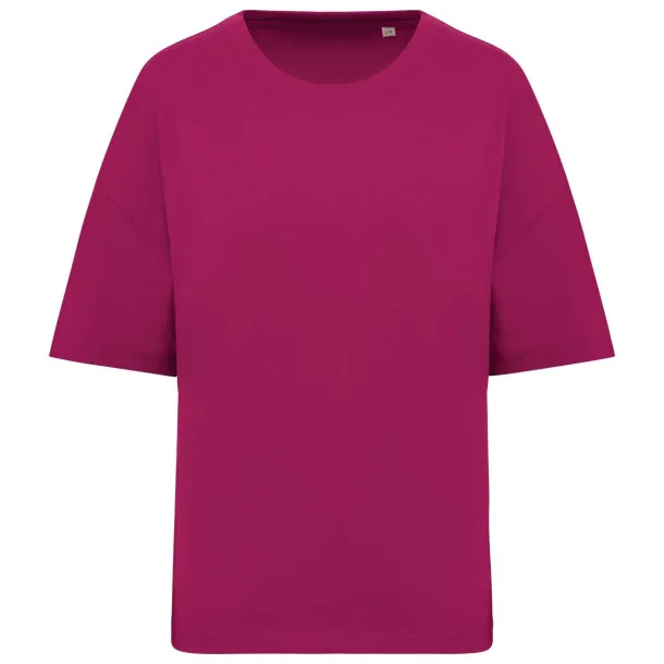  Ženska oversize eko majica kratkih rukava, 180 g/m2 - Native Spirit Cherry Purple