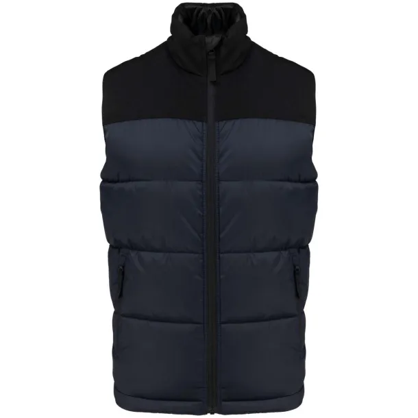  UNISEX BI-TONE PADDED BODYWARMER - Kariban Navy Black