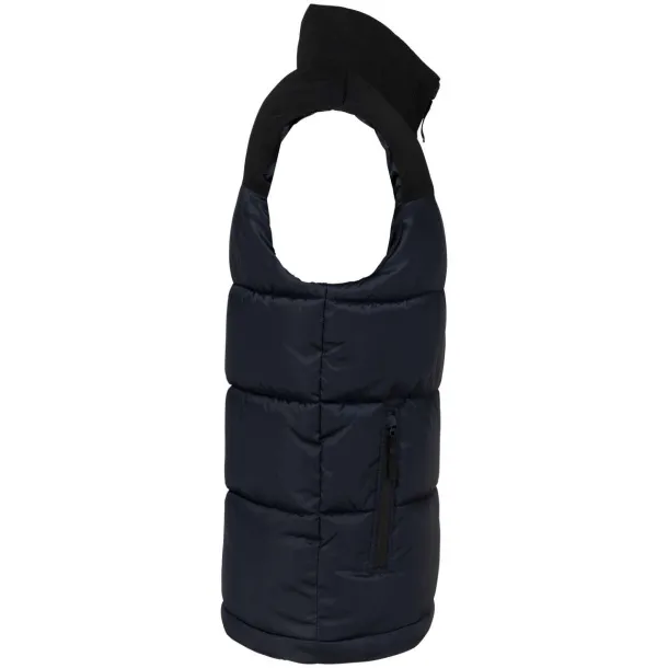  UNISEX BI-TONE PADDED BODYWARMER - Kariban Navy Black