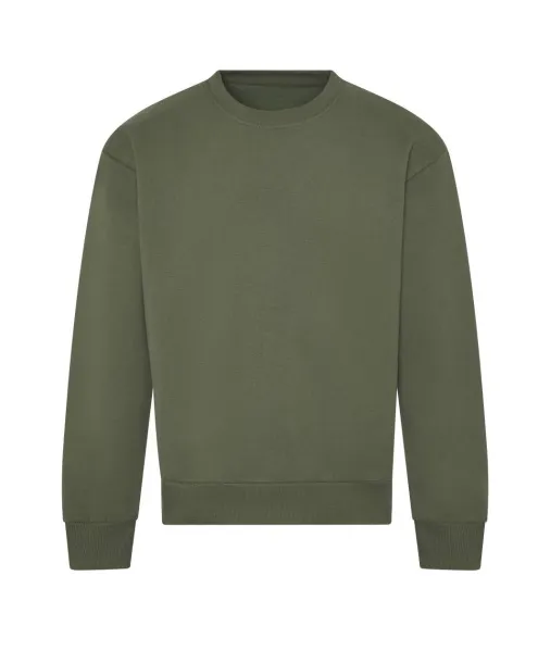 SIGNATURE pulover - Just Hoods Earthy Green