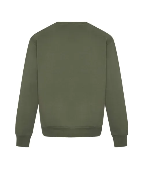 SIGNATURE HEAVYWEIGHT SWEAT - Just Hoods Earthy Green