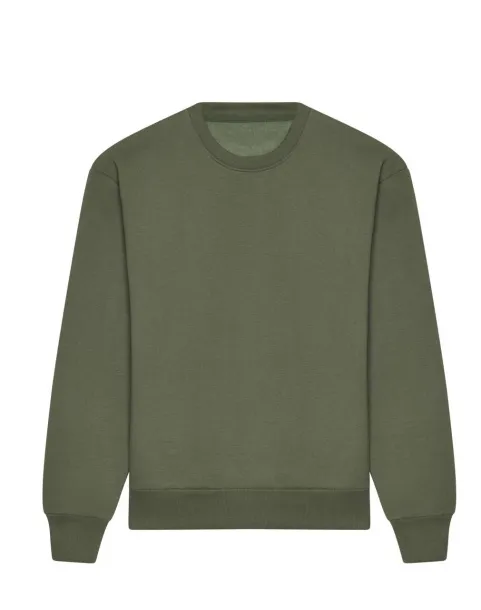 SIGNATURE HEAVYWEIGHT SWEAT - Just Hoods Earthy Green