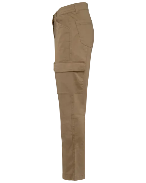  UNISEX COTTON STRETCH TROUSERS - Designed To Work Camel