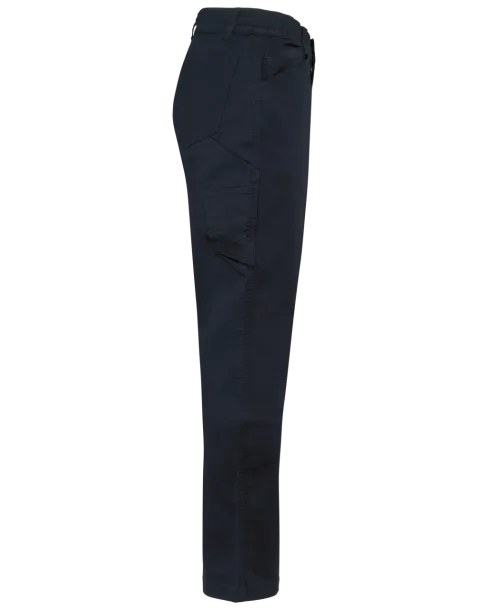  UNISEX COTTON STRETCH TROUSERS - Designed To Work Navy