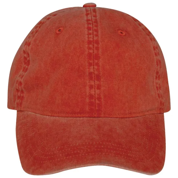  UNISEX  FADED CAP - Native Spirit Washed Paprika