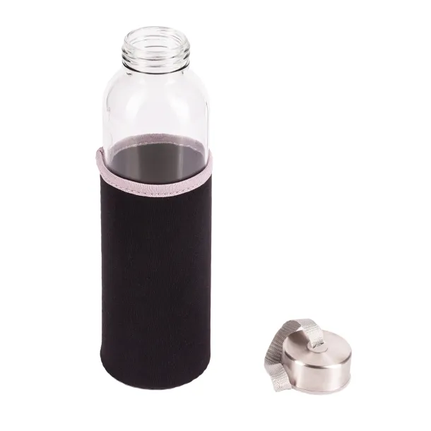 VIM glass bottle 500 ml Black