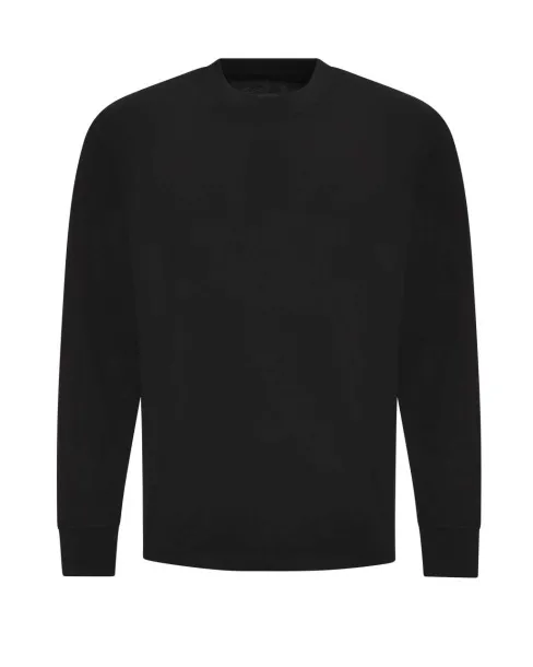  predimenzionirana majica dugih rukava, 190 g/m2 - Just Ts Crna