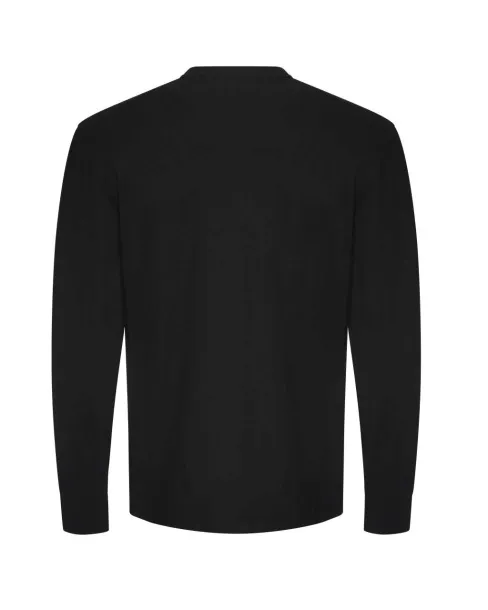  predimenzionirana majica dugih rukava, 190 g/m2 - Just Ts Crna