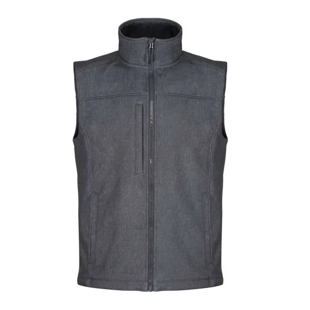 FLUX SOFTSHELL BODYWARMER - Regatta Marl Grey Black