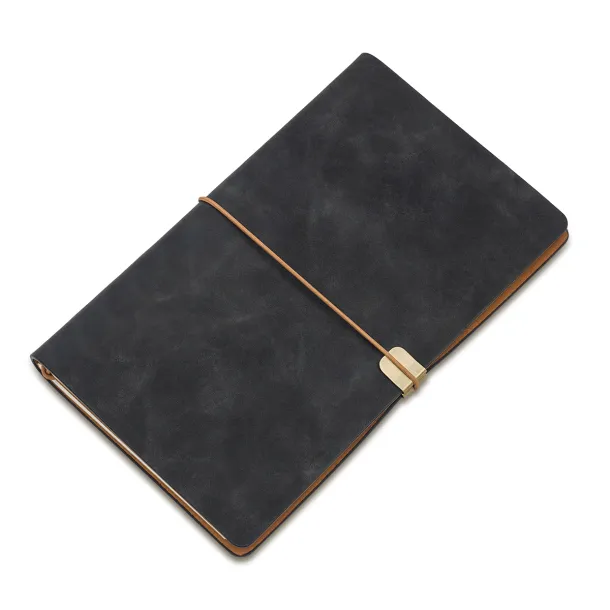 VIAJE retro style notepad Black