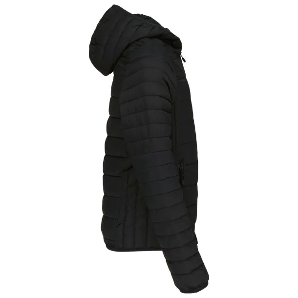  KIDS' LIGHTWEIGHT HOODED PADDED JACKET - Kariban Black
