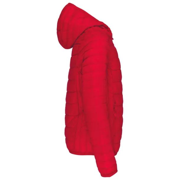  KIDS' LIGHTWEIGHT HOODED PADDED JACKET - Kariban Red