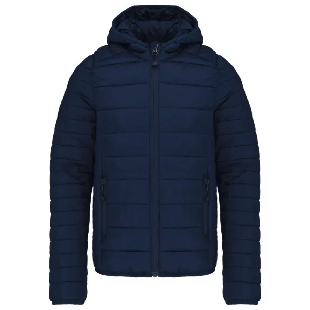  KIDS' LIGHTWEIGHT HOODED PADDED JACKET - Kariban Navy