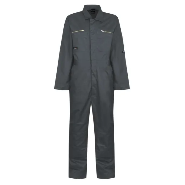 PRO ZIP FASTEN COVERALL - Regatta Sage Green