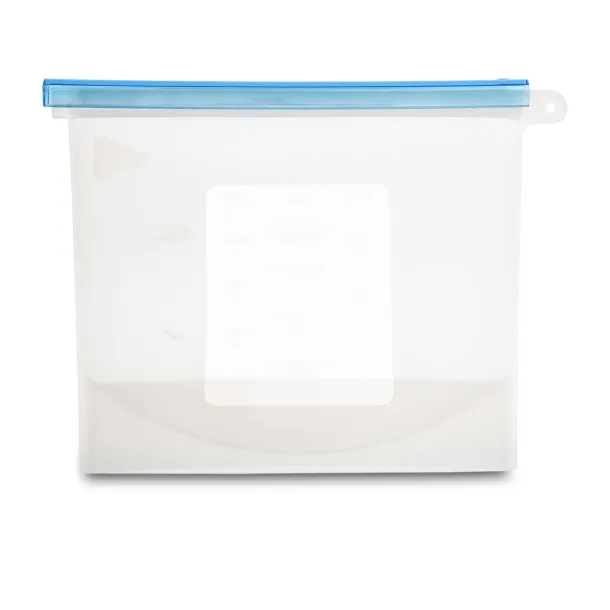 SILICFRESH silicone food bag, 1000ml Blue