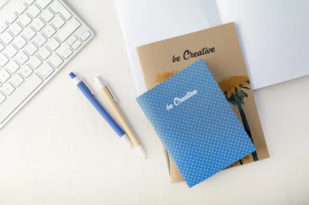 CreaNote A6 Eco custom notebook Natural