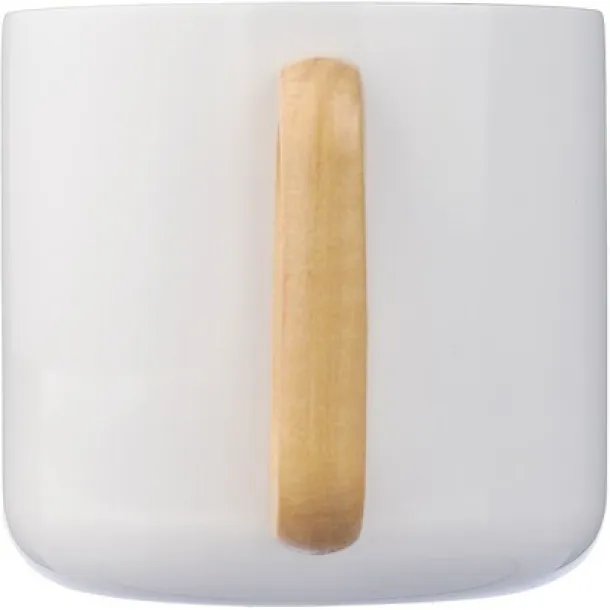  Šalica od recikliranog nehrđajućeg čelika 400 ml white