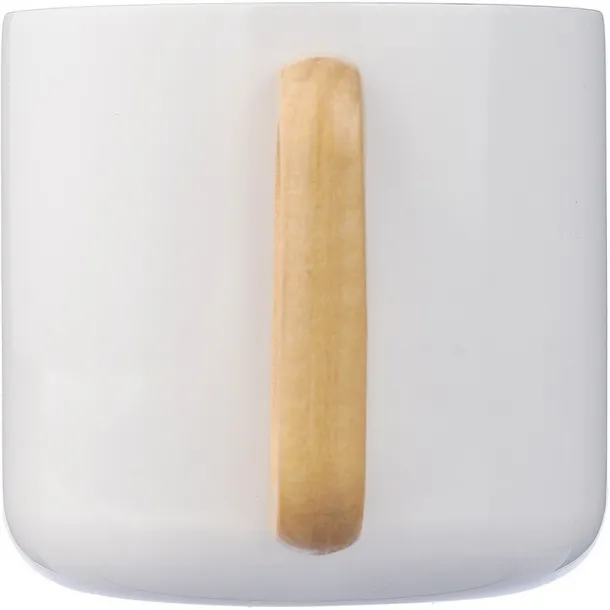  Recycled stainless steel mug 400 ml Bijela