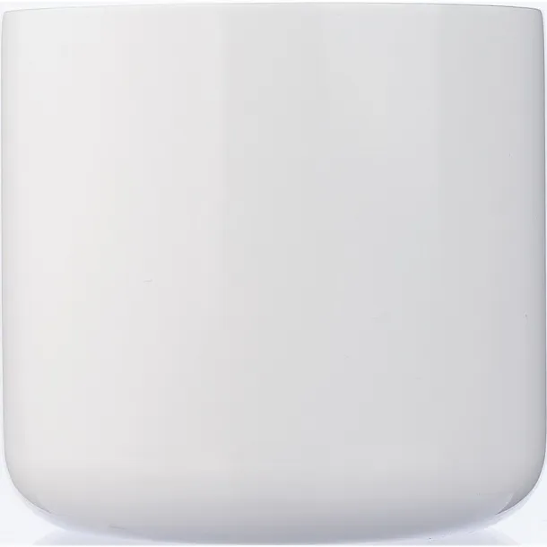  Recycled stainless steel mug 400 ml white