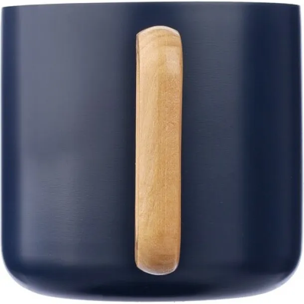  Recycled stainless steel mug 400 ml Mornarski plava