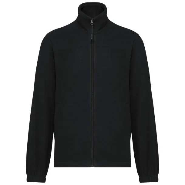  UNISEX MICROFLEECE ELASTICATED JACKET - Kariban Black