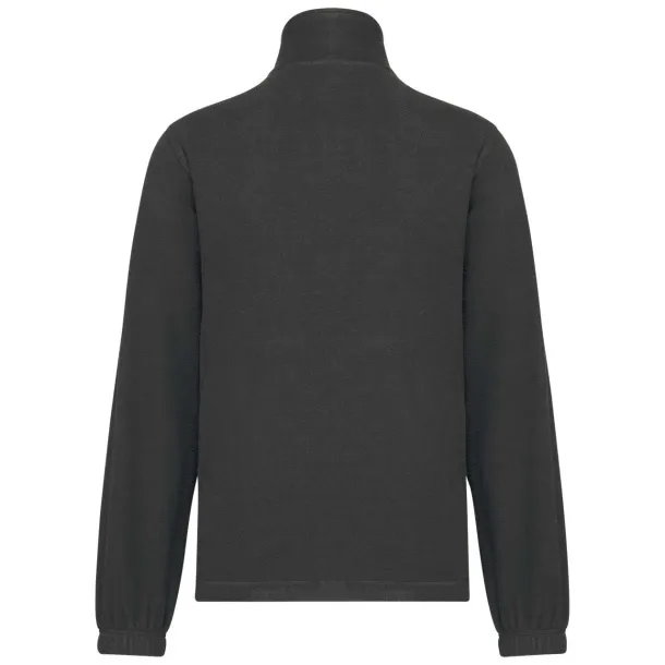  Unisex mikrofleece jakna s elastičnim rubovima - Kariban Tamno siva