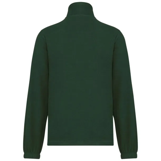  Unisex mikrofleece jakna s elastičnim rubovima - Kariban Šumski zelena