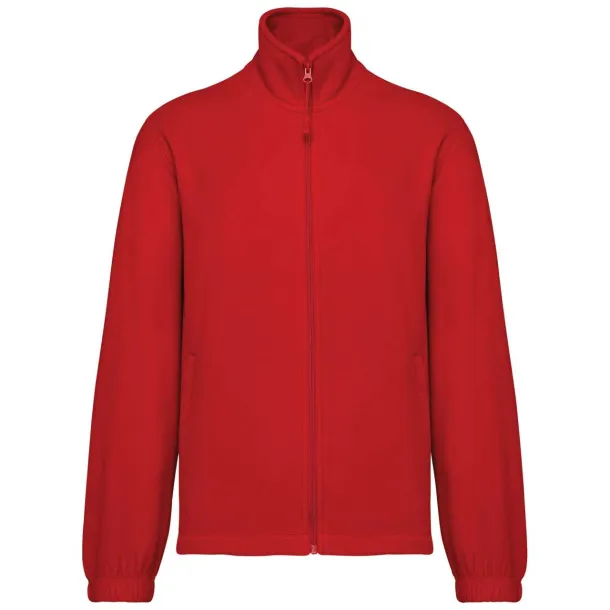  UNISEX MICROFLEECE ELASTICATED JACKET - Kariban Red