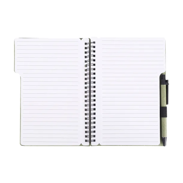 TELDE EKO notes sa kemijskom olovkom, A5 Zelena