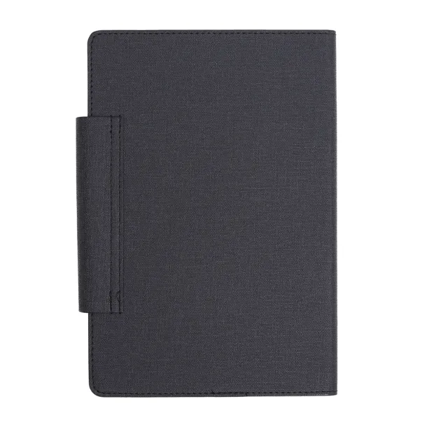LEGAN notebook with pockets for business cards Black