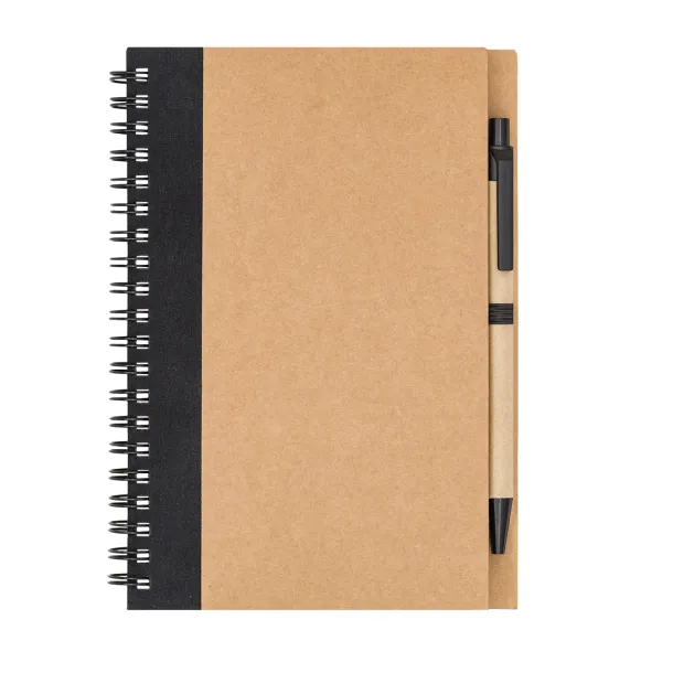 DALVIK notebook with blank pages Black