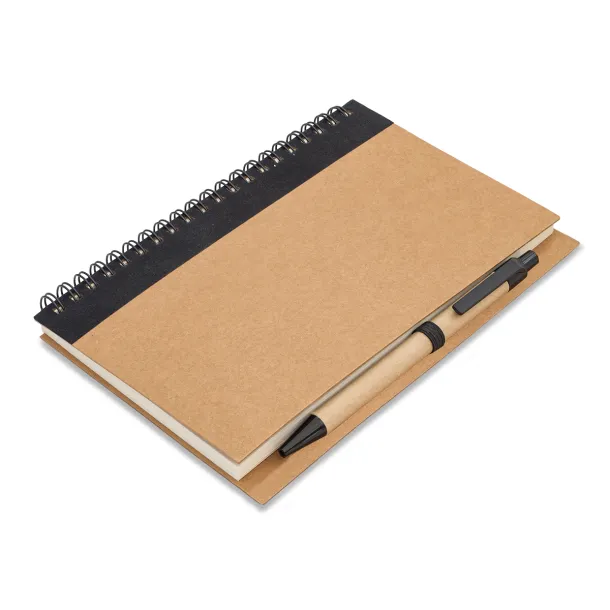 DALVIK notebook with blank pages Black
