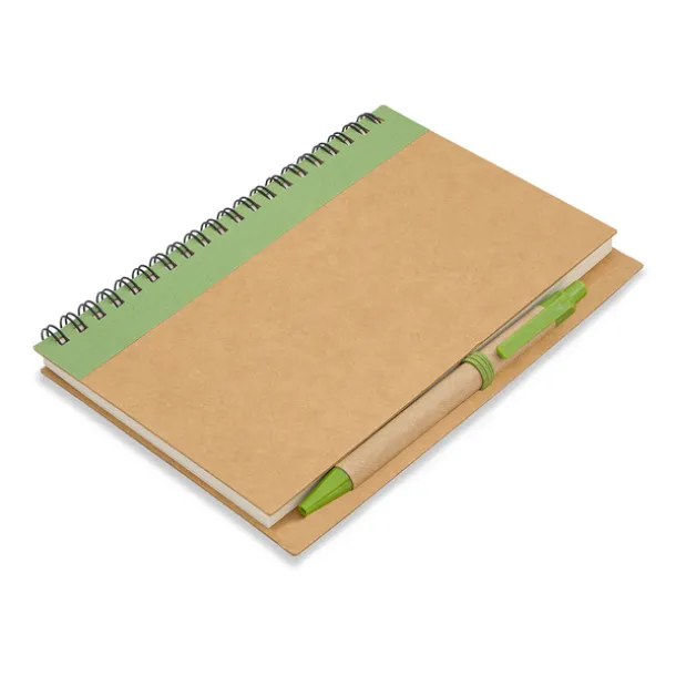 DALVIK notebook with blank pages Green