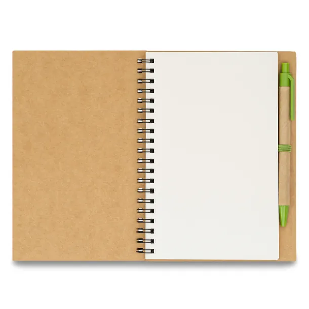 DALVIK notebook with blank pages Green