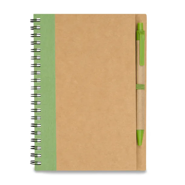 DALVIK notebook with blank pages Green