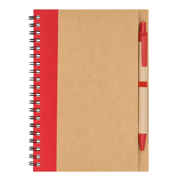 DALVIK notes s praznim stranicama Crvena