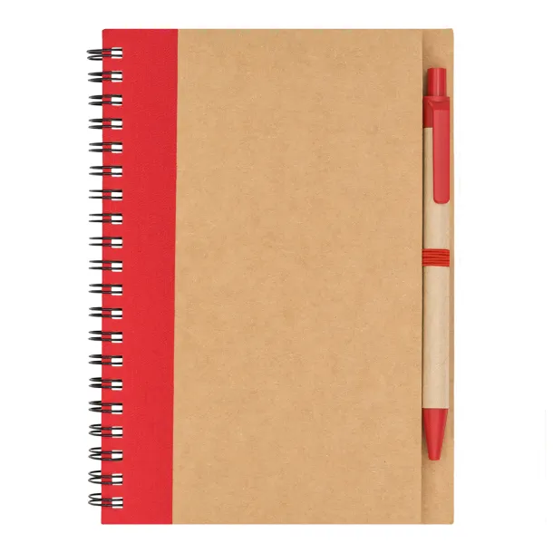 DALVIK notebook with blank pages Red