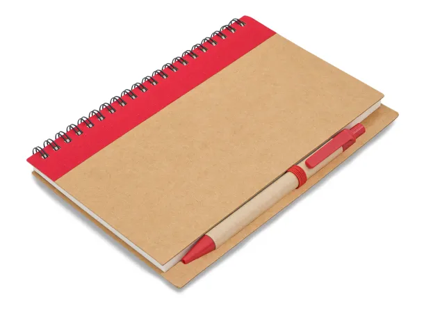 DALVIK notebook with blank pages Red