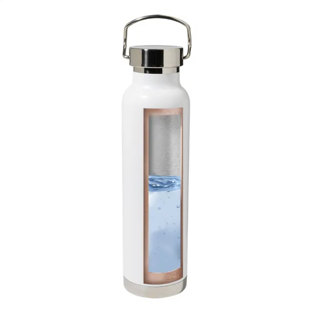 Cuppar copper insulated vacuum flask White