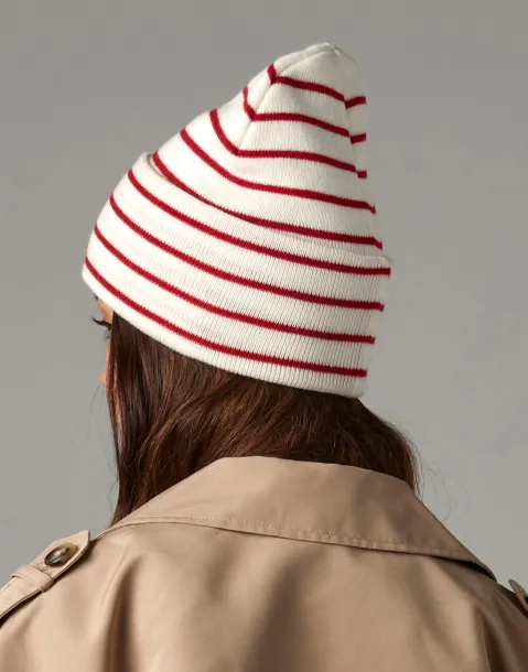  Original Deep Cuffed Striped Beanie - Beechfield
