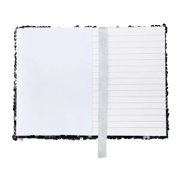 SEQUIN notebook Black