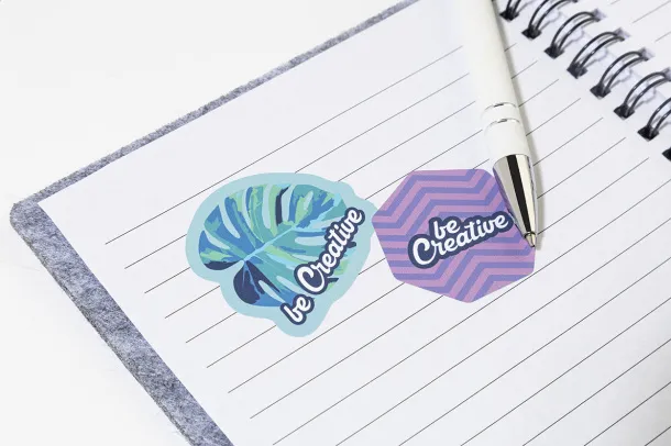 VinyStick plastificirana naljepnica Bijela