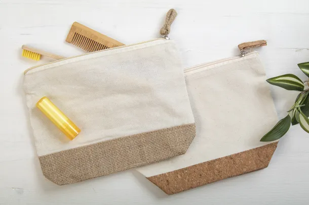 Corbum cosmetic bag Natural