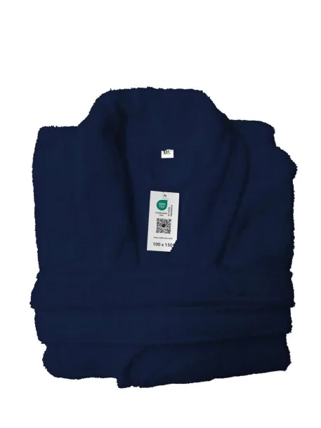 OLIMA frotirni ogrtač, 330 g/m2 - Olima Marine Blue